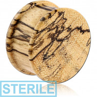 STERILE ORGANIC WOODEN PLUG GOLDEN TAMARIND RIDGED