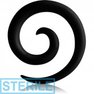 STERILE ORGANIC HORN EAR SPIRAL PLAIN