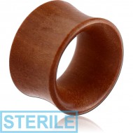 STERILE ORGANIC WOODEN TUNNEL WOOD-SAWO DOUBLE FLARED THIN