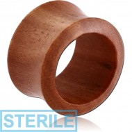 STERILE ORGANIC WOODEN TUNNEL WOOD-SAWO DOUBLE FLARED