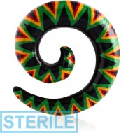 STERILE HAND PAINTED WOOD SPIRAL