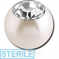 STERILE JEWELLED SYNTHETIC PEARL