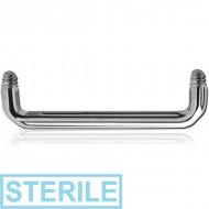 STERILE TITANIUM LONG 90 DEGREE STAPLE BARBELL PIN