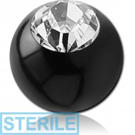 STERILE UV ACRYLIC OPTIMA CRYSTAL JEWELLED MICRO BALL PIERCING