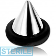 STERILE SURGICAL STEEL UFO MICRO CONE PIERCING