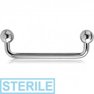 STERILE TITANIUM 90 DEGREE STAPLE MICRO BARBELL