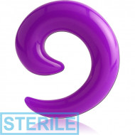 STERILE NEON ACRYLIC EAR SPIRAL