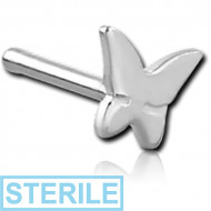 STERILE SURGICAL STEEL BUTTERFLY NOSE BONE
