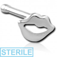 STERILE SURGICAL STEEL LIPS NOSE BONE