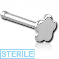 STERILE SURGICAL STEEL FLOWER NOSE BONE