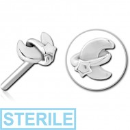 STERILE SURGICAL STEEL THREADLESS ATTACHMENT - ANNULAR ECLIPSE AND STAR