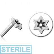 STERILE SURGICAL STEEL THREADLESS ATTACHMENT - STAR INDENT