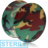 STERILE PRINTED ACRYLIC PLUG