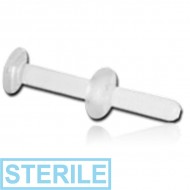 STERILE QUARTZ LABRET RETAINER