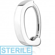 STERILE SURGICAL STEEL BELLY CLICKER PIERCING