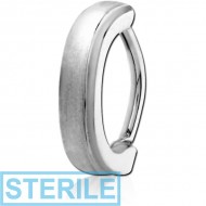 STERILE SURGICAL STEEL BELLY CLICKER PIERCING