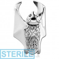 STERILE SURGICAL STEEL EAR CUFF - BAT PIERCING