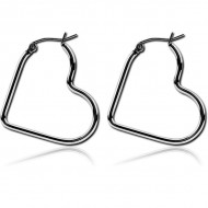 STERILE SURGICAL STEEL WIRE HOOP EARRINGS