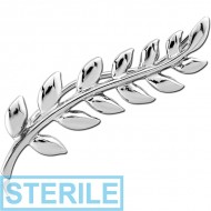 STERILE SURGICAL STEEL EAR VINE - LEFT