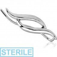 STERILE SURGICAL STEEL EAR VINE - RIGHT