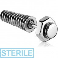STERILE SURGICAL STEEL FAKE EXPANDER - BOLT