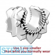 STERILE SURGICAL STEEL HALF TUNNEL
