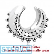 STERILE SURGICAL STEEL HALF TUNNEL