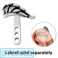 STERILE SURGICAL STEEL HELLIX WRAP - WING PIERCING