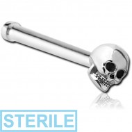 STERILE SURGICAL STEEL SKULL NOSE BONE