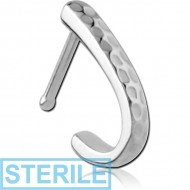 STERILE SURGICAL STEEL WRAP AROUND NOSE BONE