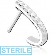 STERILE SURGICAL STEEL WRAP AROUND NOSE BONE