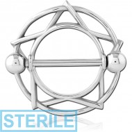 STERILE SURGICAL STEEL NIPPLE SHIELD