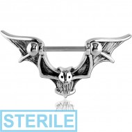 STERILE SURGICAL STEEL NIPPLE SHIELD - BAT