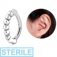 STERILE SURGICAL STEEL ROOK CLICKER PIERCING
