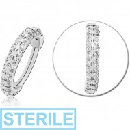 STERILE SURGICAL STEEL JEWELLED MULTI PURPOSE CLICKER PIERCING