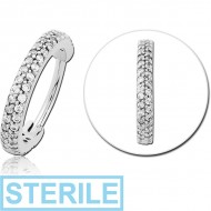 STERILE SURGICAL STEEL JEWELLED MULTI PURPOSE CLICKER PIERCING