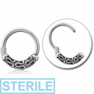 STERILE SURGICAL STEEL HINGED CLICKER - BALI