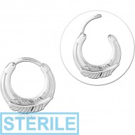 STERILE SURGICAL STEEL MULTI PURPOSE CLICKER PIERCING