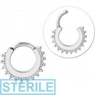 STERILE SURGICAL STEEL MULTI PURPOSE CLICKER PIERCING