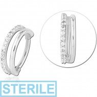 STERILE SURGICAL STEEL JEWELLED MULTI PURPOSE CLICKER