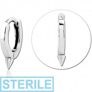 STERILE SURGICAL STEEL MULTI PURPOSE HUGGIE PIERCING PIERCING