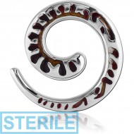 STERILE SURGICAL STEEL EAR SPIRAL