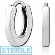 STERILE SURGICAL STEEL HUGGIES PAIR
