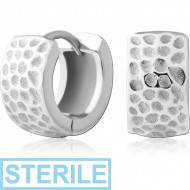 STERILE SURGICAL STEEL HUGGIES PAIR