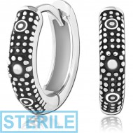 STERILE SURGICAL STEEL HUGGIES PAIR