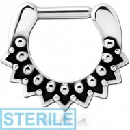 STERILE SURGICAL STEEL SEPTUM CLICKER