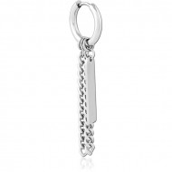 316L SURGICAL STEEL STERILE FASHION HOOP EARRING