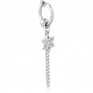 316L SURGICAL STEEL STERILE FASHION HOOP EARRING