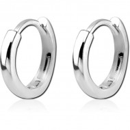 STERILE STERLING SILVER 925 HOOP EARRINGS