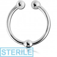 STERILE STERLING SILVER 925 ILLUSION RING